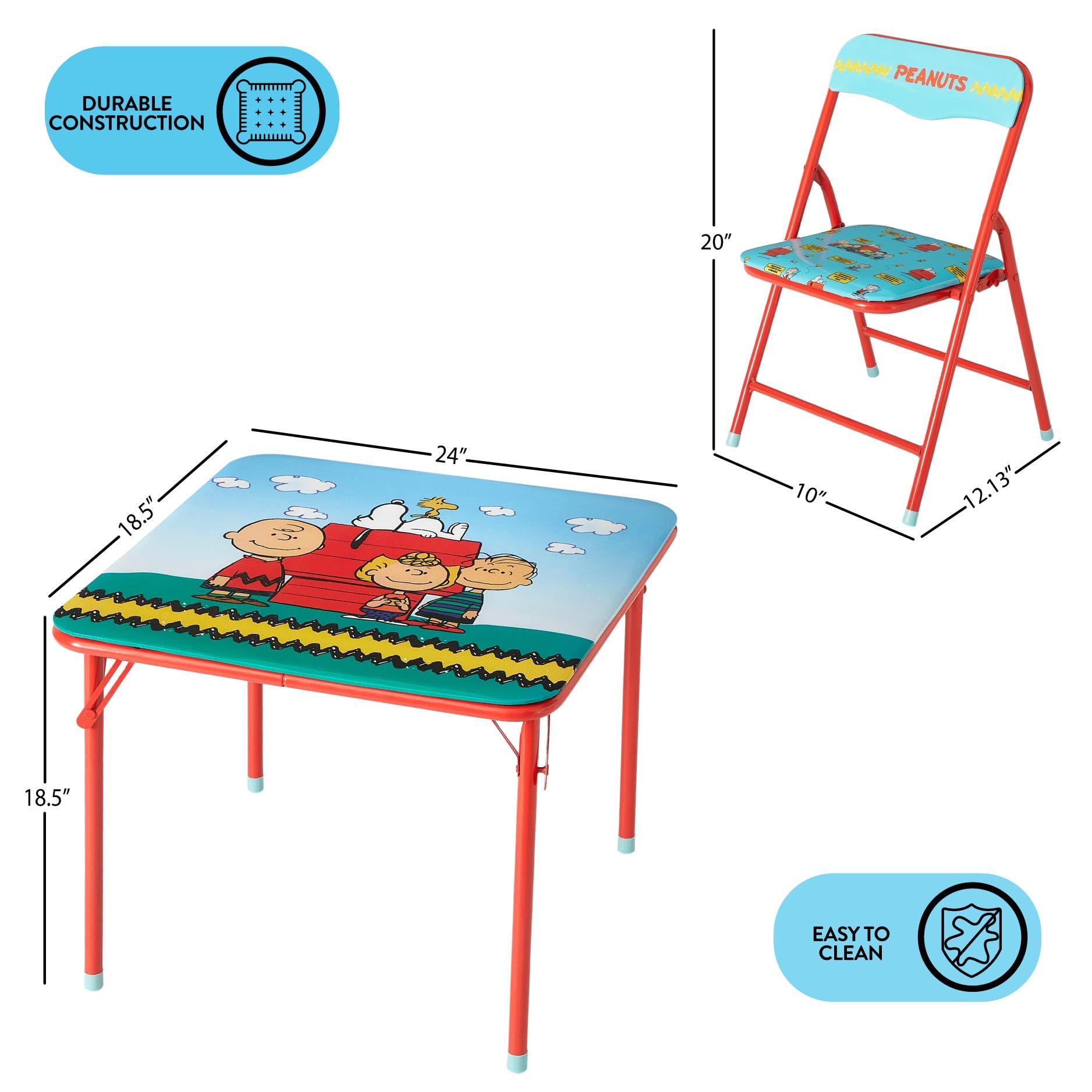Amazon.com: Idea Nuova 3-Piece Furniture Set with 1 Square Table